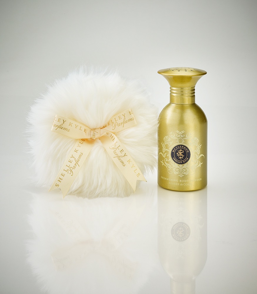 Shelley Kyle McClendon Shimmer Powder Talc Free Gift Box Set 100G/4oz